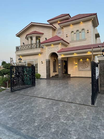 Facing Raya 70 Ft Road Brand New 20-Marla Modern Marvel Elegant Bungalow For Sale At Super Hot Location