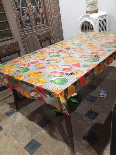 Large size wooden table
