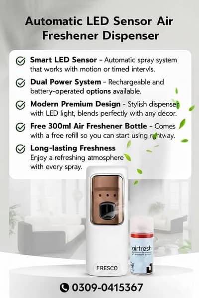 Air Freshener Diispenser