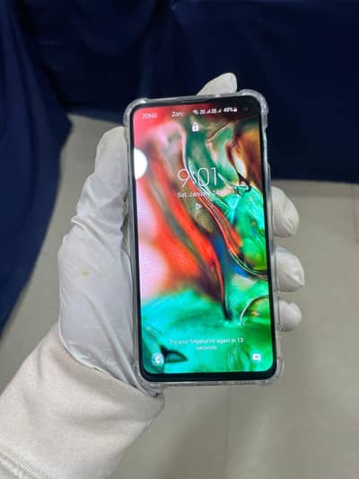 Samsung S10E Dull sim PTA approve.  No . exchange