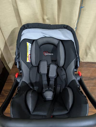 baby Cot and car seat