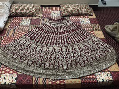 Barat bridal lehnga choli