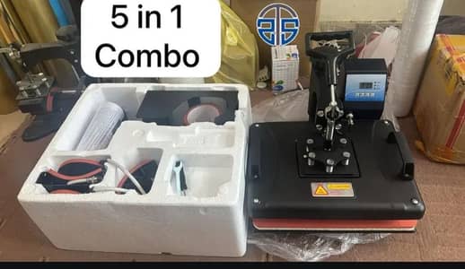 Brand New 5-in-1 Heat Press Machine