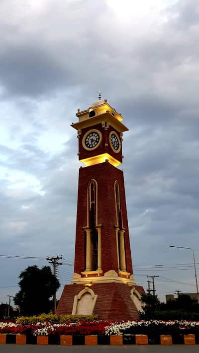 9 marla hot location commercial plot for sale in valancia town lahore