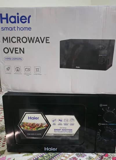 Haier  microwave oven brand new condition