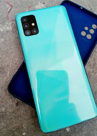 Samsung a51 glass crack hai 6/128