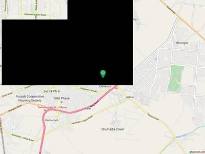 21.5 MARLA CORNER PLOT FOR SALE B-BLOCK DHA