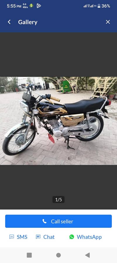 Honda 125 self edition original condition