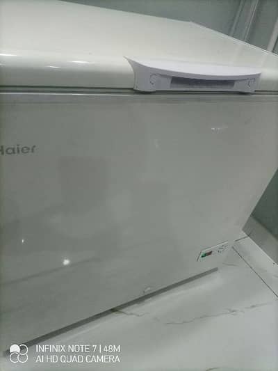 10x10 condition Haier freezer