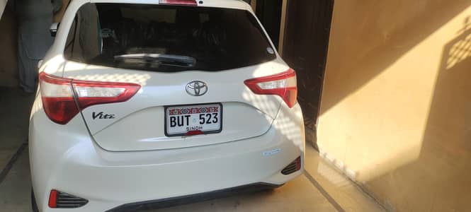 Vitz car 2018 model register 2021