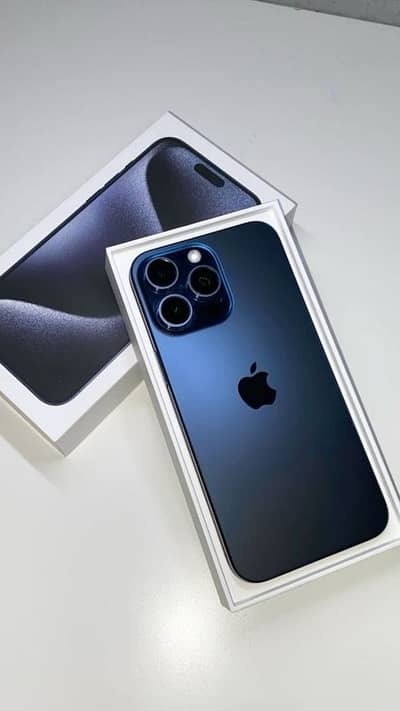 Iphone 15 Pro Max Blue Titanium JV
