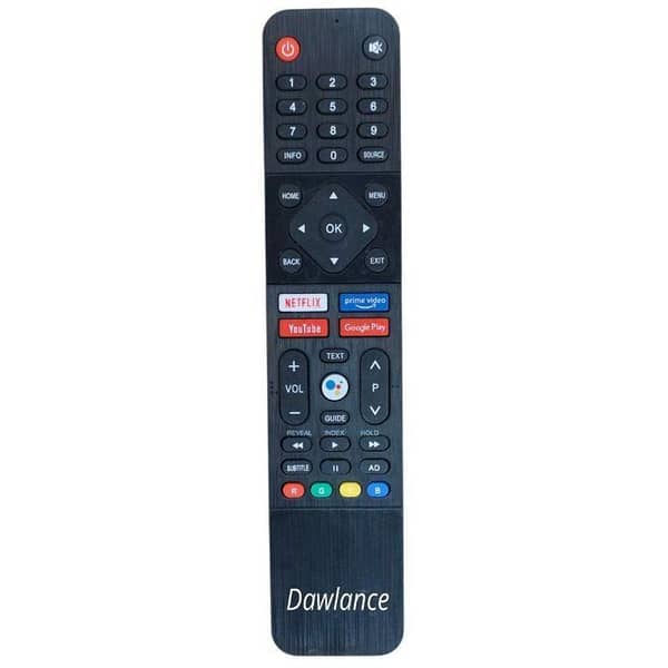 Dawlance Smart LCD & LED TV REMOTE Control Works with All Models of Dawlance
