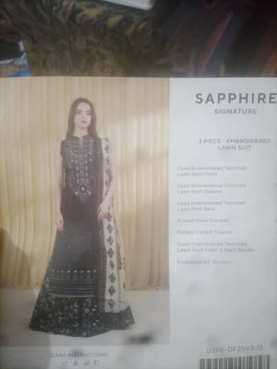 sappphire branded  3 piece for sale urgent