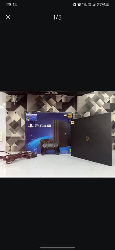 Play Station 4 pro 1 Tb