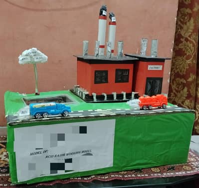 Acid Rain Science Working Model (School/ College Projects