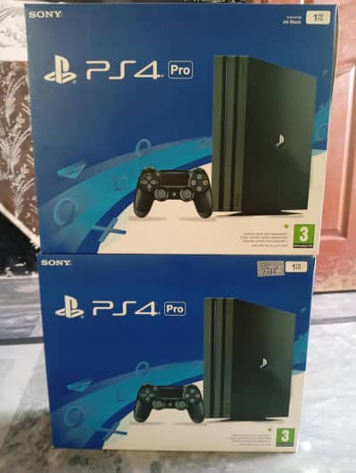 PS4 Pro 1TB Complete Box 10/10 Condition