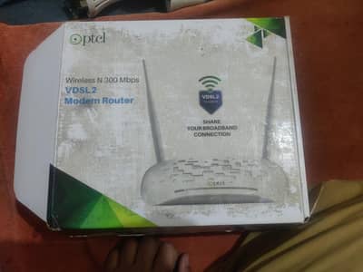 PTCL modems Plus router