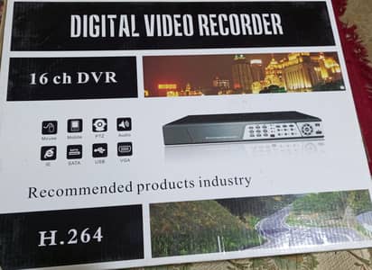 16-Channel CCTV DVR (H. 264) – Perfect Working | Lahore