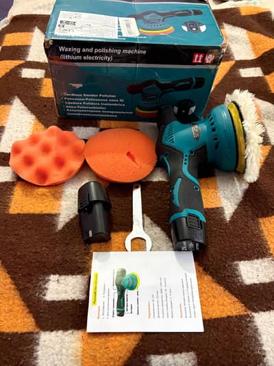 Cordless Waxing & Polishing Machine (Lithium Battery)