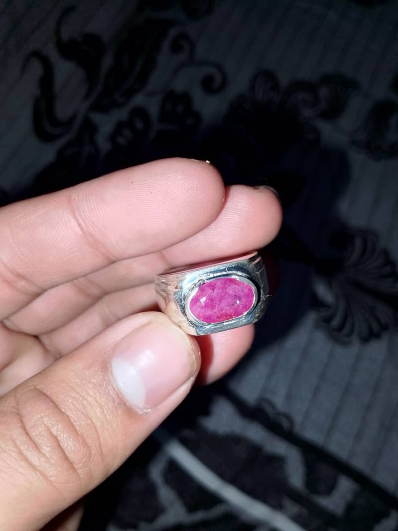 Natural Ruby ring 1