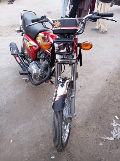 Honda 125 2025 model red colour all documents clear