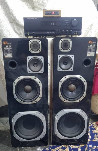 original amplifier with original speakers