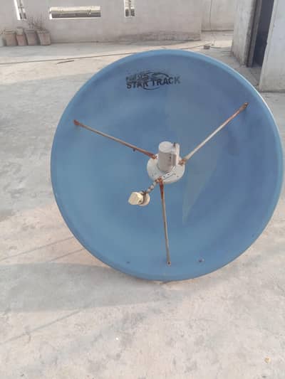 Dish antenna  and receiver