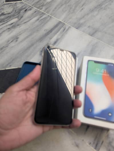 iPhome x 256 GB PTA with box