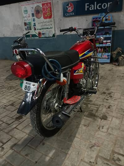 Honda CG 125 2019 Special 2 Digit Number