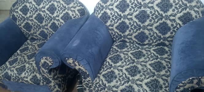 royal luck jamboo size 5 seater sofa set