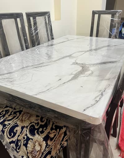 6 Chairs Dining Table