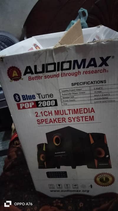 MODEL POP2000 ORIGNAL AUDIONIC K SPEAKERS HAin