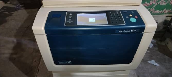 Xerox work center 5875 heavy duty machine photocopier network printer