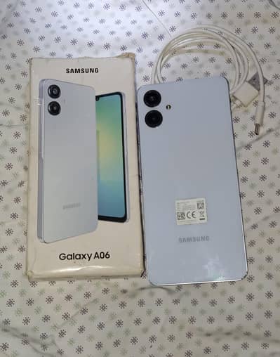 sumsung a06 complete box