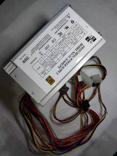Solytech 350W Power Supply - 80 PLUS Bronze (10/10 Condition)