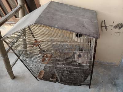selling 4 portion cage