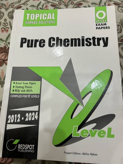 Chemistry olevel topical brand new 200 cheaper than original price