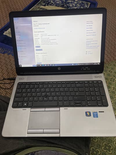 HP Probook 650 g1 core i7 8gb RAM additional SSD installed