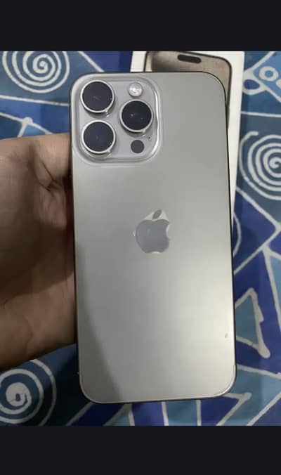 iPhone 15 pro max jv 256 10/10