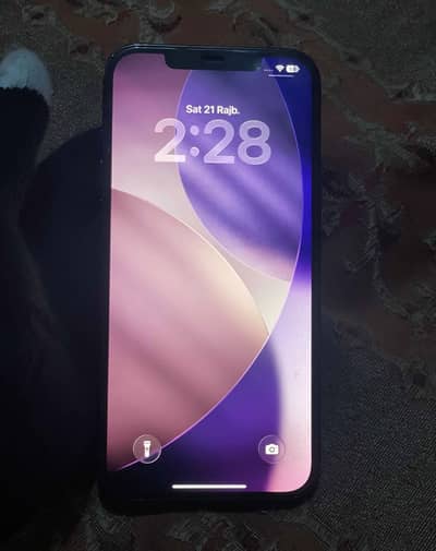 12 pro max 256gb with box NON PTA