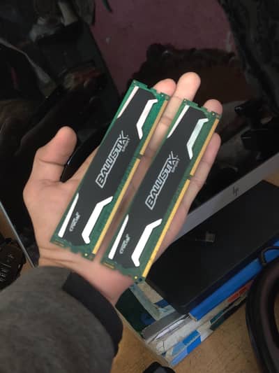 8GB ram ddr3 Crucial Ballistix