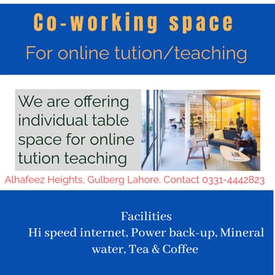 Online tutorial and coworking