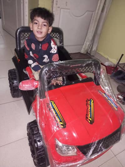 Jeep slghtly used toy all ok