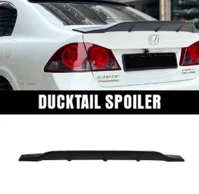 universal car spoiler ducktail style