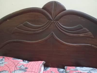 Double Bed Without mattress