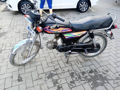 official used Racer 70cc 2016 Islamabad number demand 52000