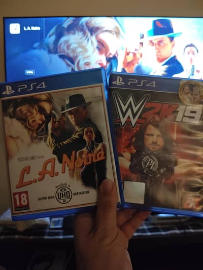 LA Noire & WWE 2k19 PS4