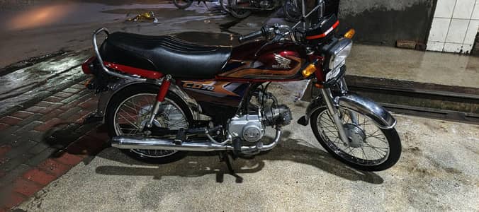 Honda CD 70  2025 may purchase lush condition