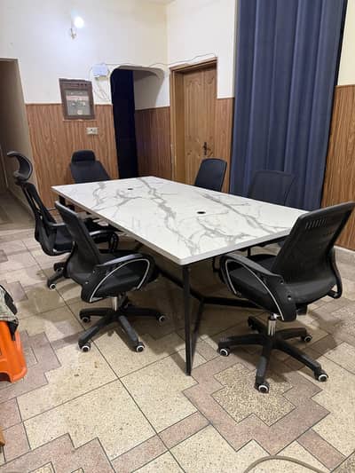 Executive Chairs and Table for sale