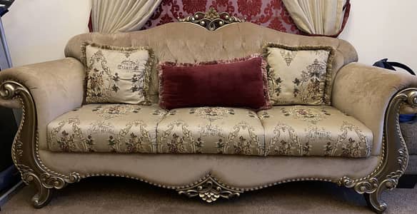 7 Seater Sofa Set Just Like Brand New Slightly Used